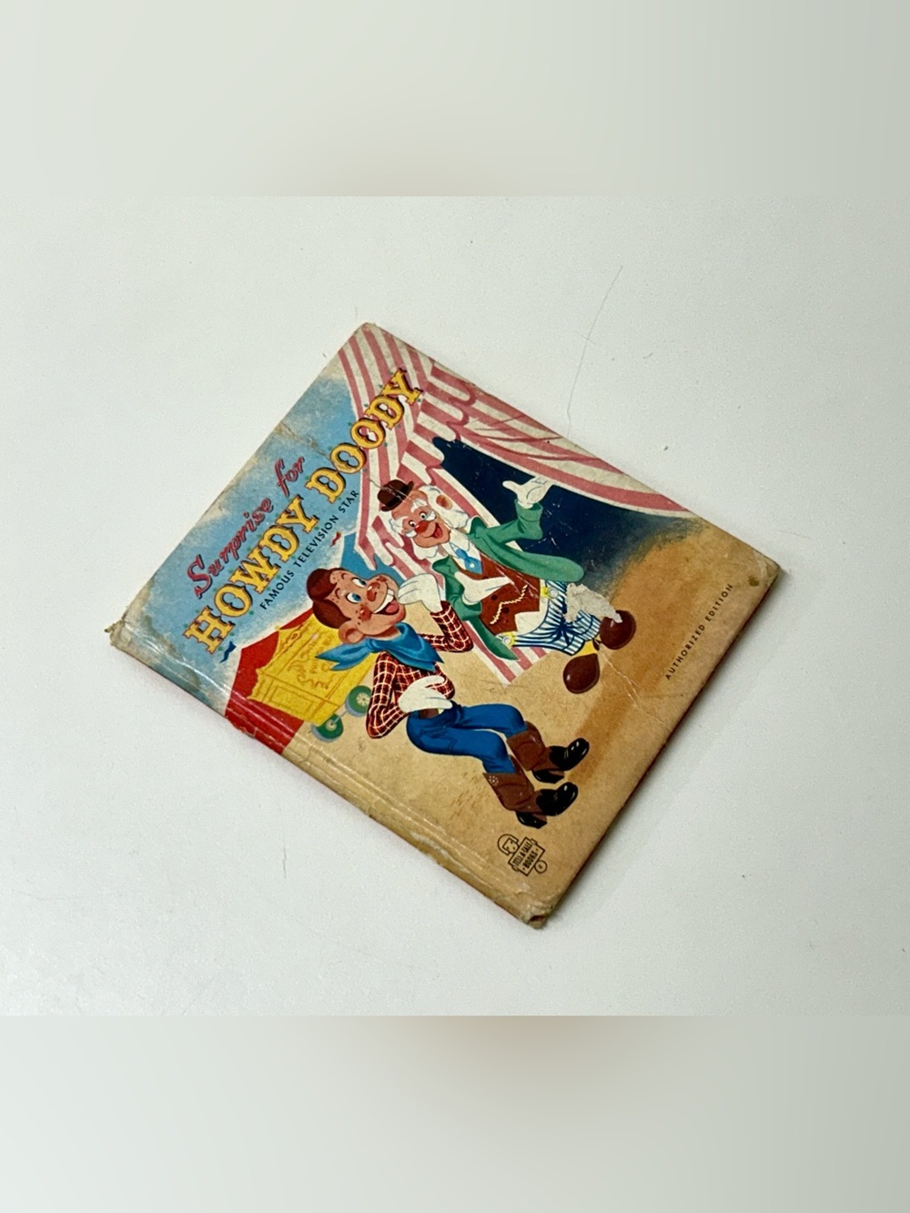 c. 1951 Vintage Hardcover HOWDY DOODY Illustrated Cartoon Children’s Book